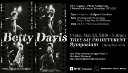 BettyDavisBK Betty Davis Symposium